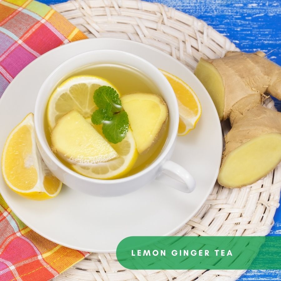 Lemon Ginger Tea | from "What Are The Best Hot Beverages That I Can Prepare When Winter Camping?" | AdventureinCamping.com